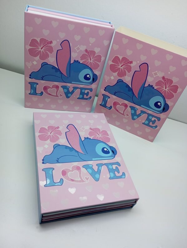 Palette di ombretti STITCH illuminante e blush   #love# - immagine 3