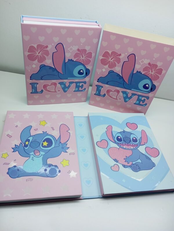 Palette di ombretti STITCH illuminante e blush   #love#