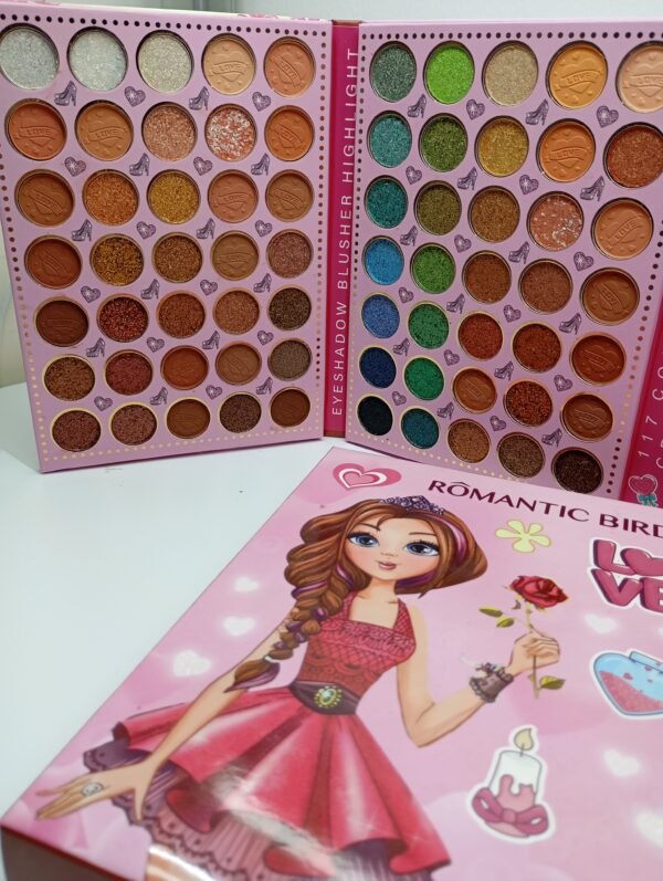 Palette  ombretti blush e illuminante  #100# - immagine 5