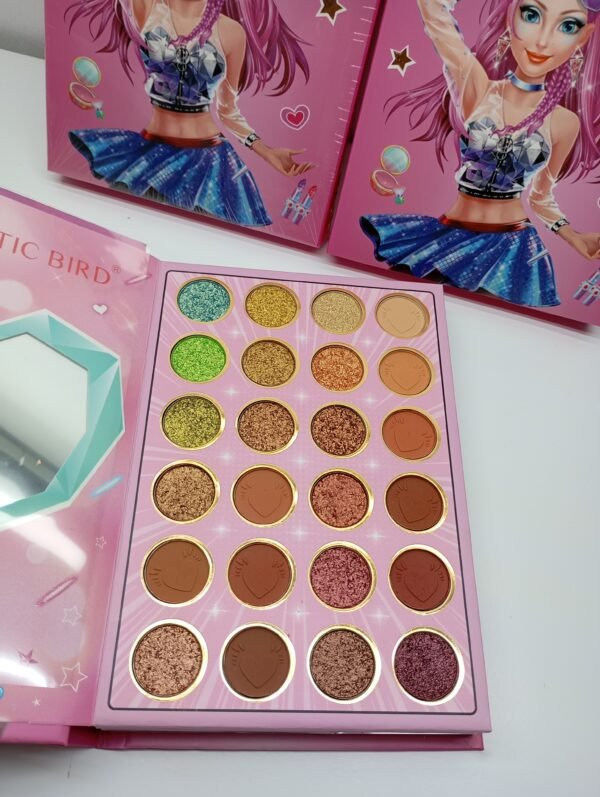Palette di ombretti blush e illuminante#23# - immagine 3