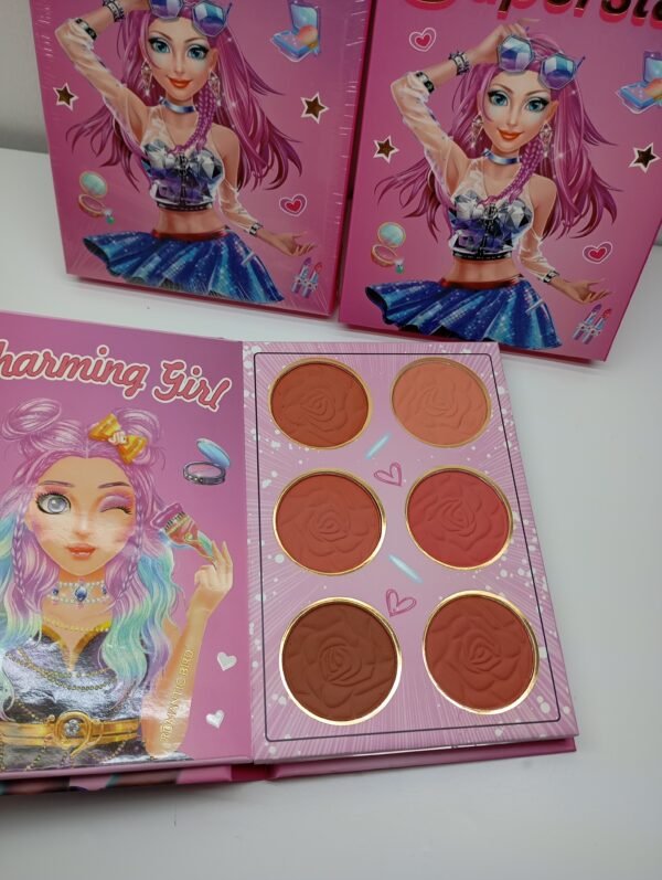 Palette di ombretti blush e illuminante#23# - immagine 4