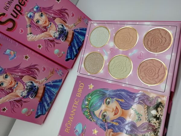 Palette di ombretti blush e illuminante#23# - immagine 5