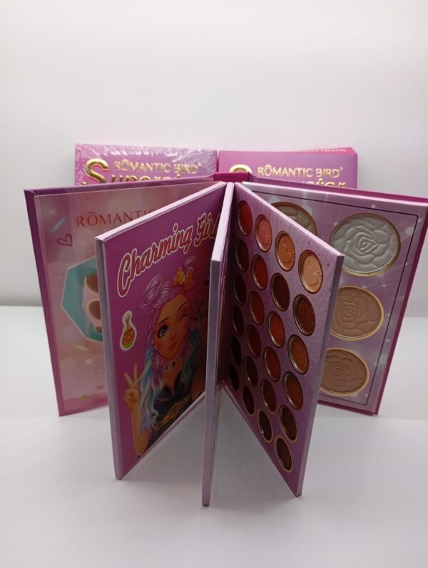 Palette di ombretti blush e illuminante#23#