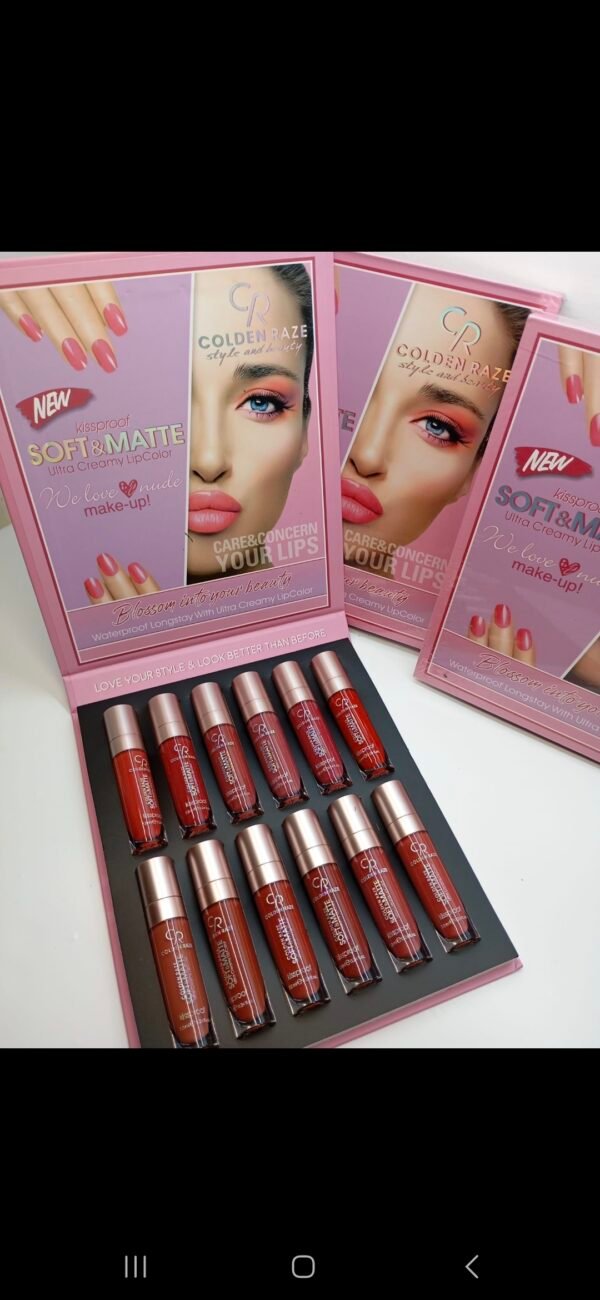 Set di TINTE LABBRA MATTE  #128#