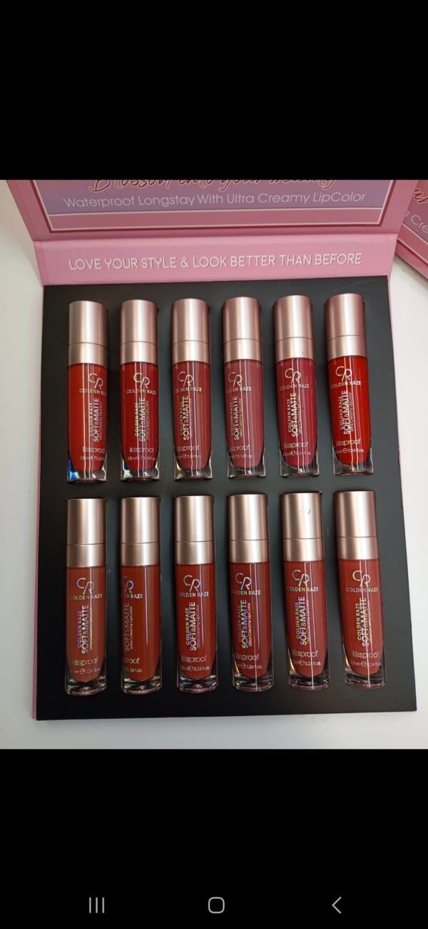 Set di TINTE LABBRA MATTE  #128# - immagine 2