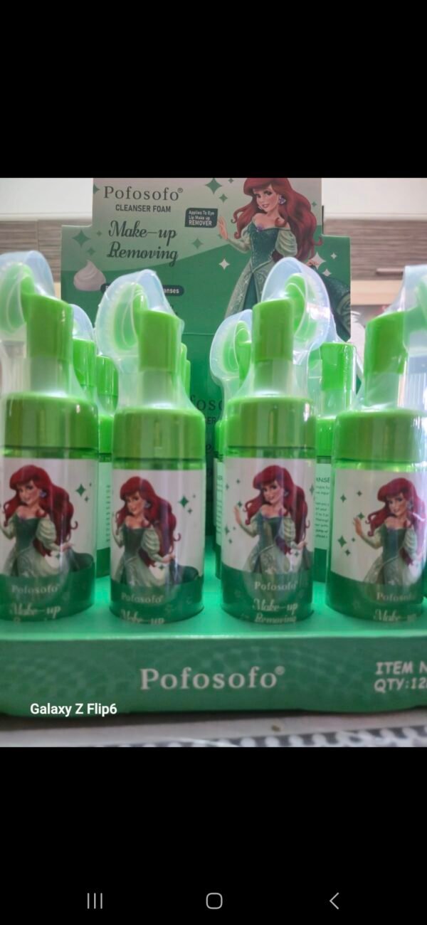 Spuma viso Remover make-up principessa