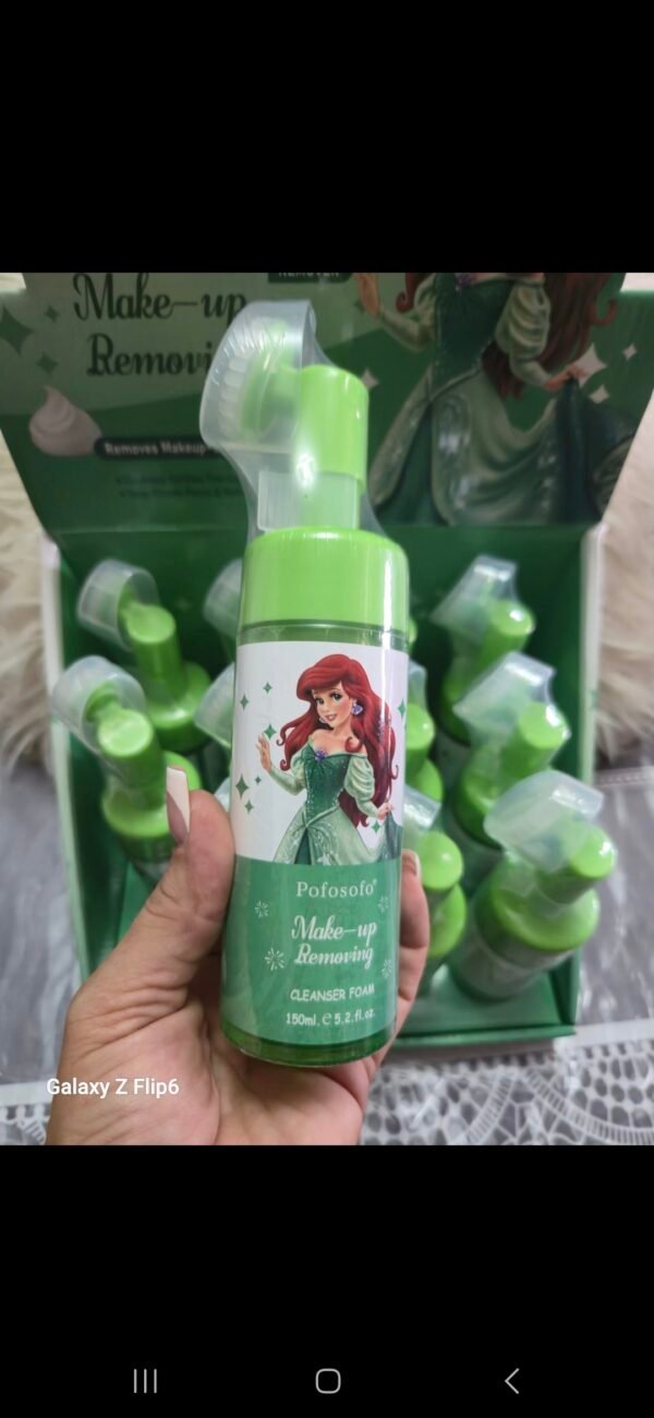 Spuma viso Remover make-up principessa - immagine 2