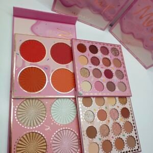 Palette 3 in 1 ILLUMINANTI BLUSH OMBRETTI ALTA QUALITÀ     #gold#