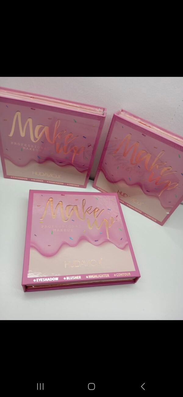 Palette 3 in 1 ILLUMINANTI BLUSH OMBRETTI ALTA QUALITÀ     #gold# - immagine 2