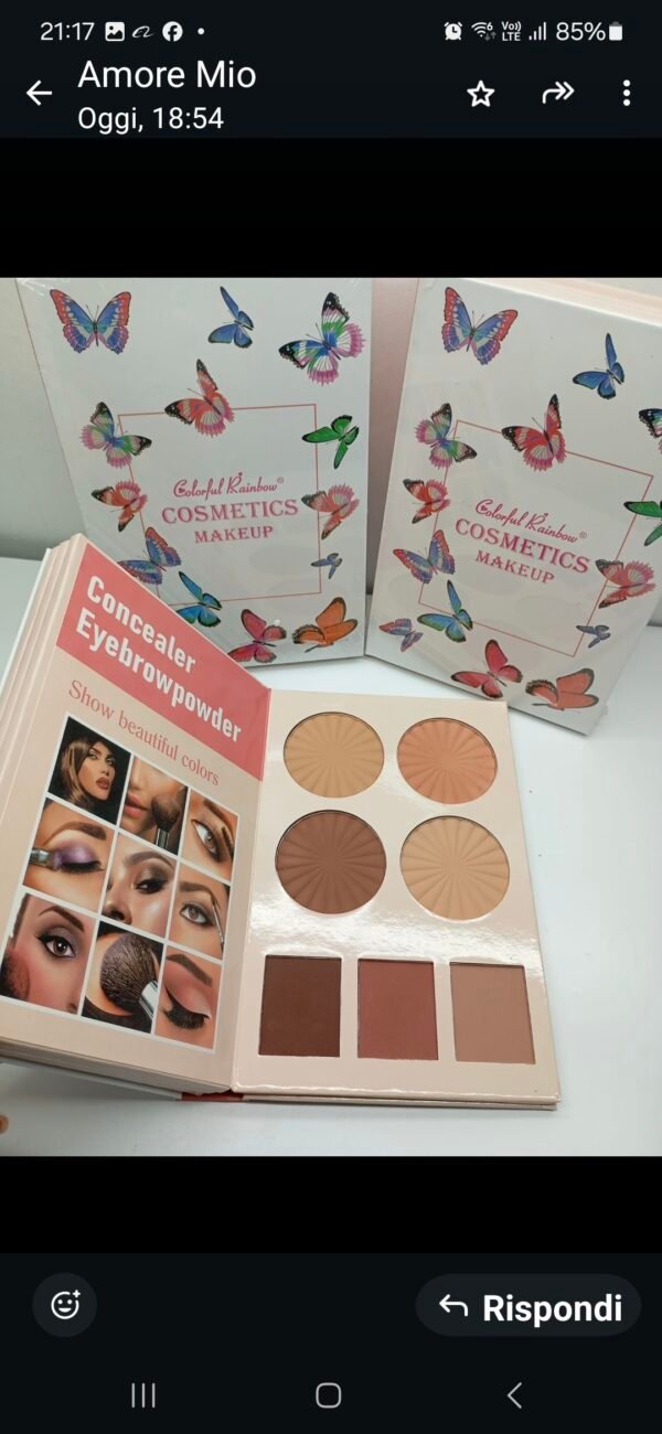 Palette 3 in 1 ILLUMINANTI OMBRETTI CORRETTORI     #869# - immagine 4