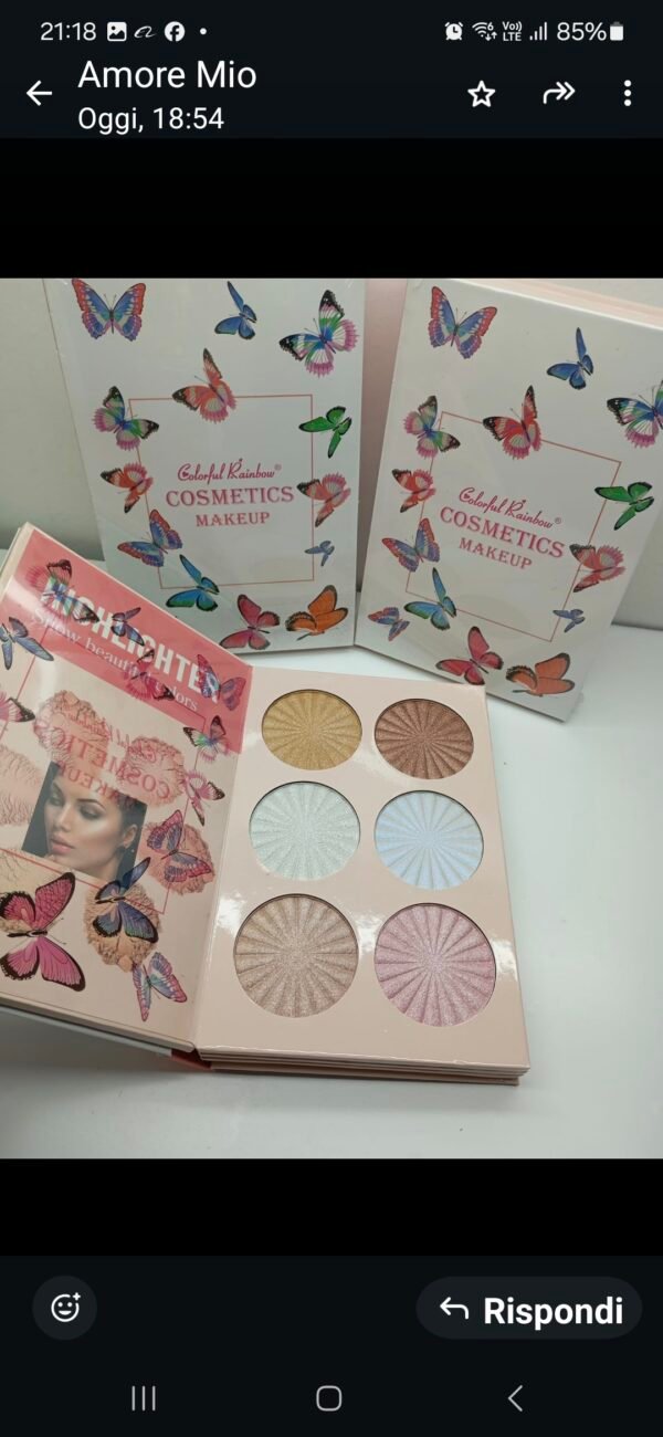 Palette 3 in 1 ILLUMINANTI OMBRETTI CORRETTORI     #869# - immagine 3