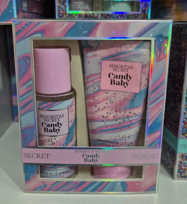 Acqua profumata + crema corpo ispirato a VICTORIA SECRET ZUCCHERO FILATO  #12# - immagine 3