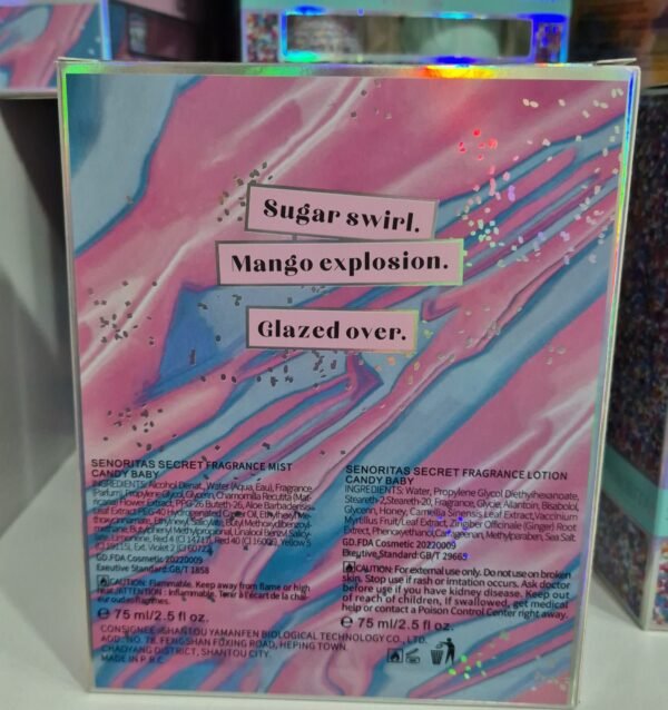 Acqua profumata + crema corpo ispirato a VICTORIA SECRET ZUCCHERO FILATO  #12# - immagine 2